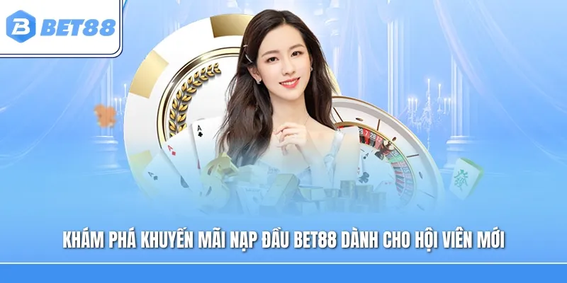 Khám phá khuyến mãi nạp đầu Bet88 dành cho hội viên mới